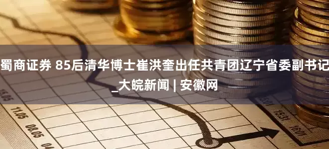 蜀商证券 85后清华博士崔洪奎出任共青团辽宁省委副书记_大皖新闻 | 安徽网